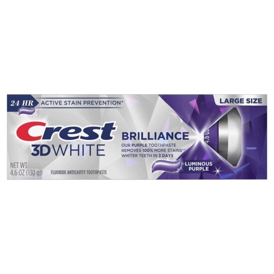 Crest Brilliance Luminous purple zobu pasta 130 gr